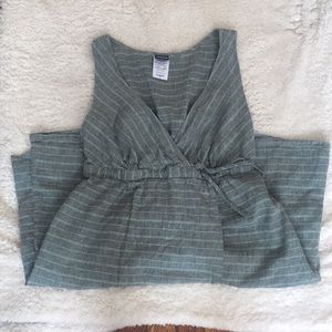 Patagonia Faux Wrap Dress with Pockets